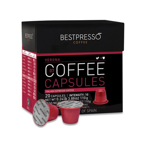 Bestpresso Nespresso Verona Italian Espresso Pods BPS2092398