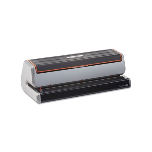 20-Sheet Optima 20 Electric Punch, Three-Hole, 9/32 20-Sheet Optima 20 Electric Punch, Three-Hole, 9/32