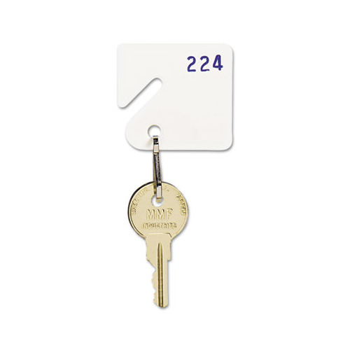 Avery(R) Metal Rim Key Tags, 1-1/4 Diameter Tag, Metal Split Ring