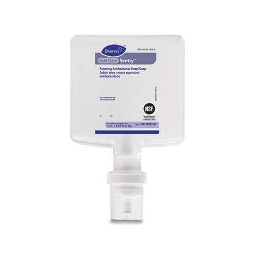 Soft Care Sentry Foaming Antibacterial Hand Soap, Fragrance-Free, 1.3 L Cartridge Refill, 6/Carton Soft Care Sentry Foaming Antibacterial Hand Soap, Fragrance-Free, 1.3 L Cartridge Refill, 6/Carton