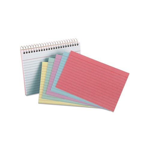Oxford Spiral Index Cards OXF40286