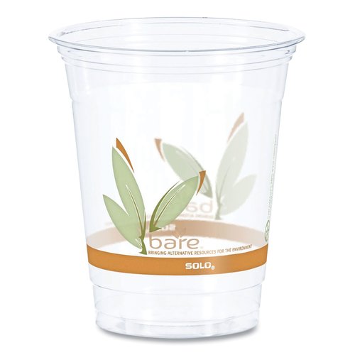 Dart Bare Eco-Forward RPET Cold Cups - DCCRTP12BARECT - Shoplet.com