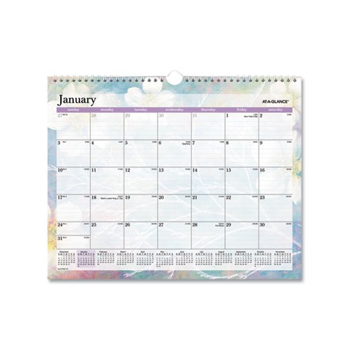 AtaGlance Dreams Monthly Wall Calendar AAGPM83707