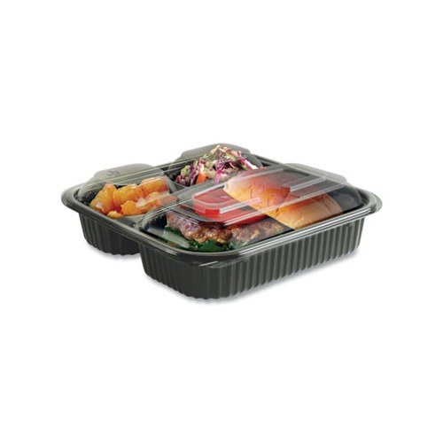 Culinary Squares 2-Piece/3-Compartment Microwavable Container by Anchor  Packaging ANZ4118523