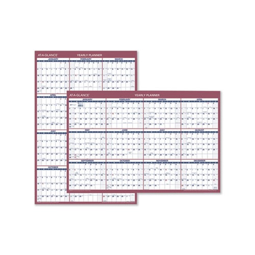 At a Glance Vertical Horizontal Wall Calendar AAGPM21228 Shoplet