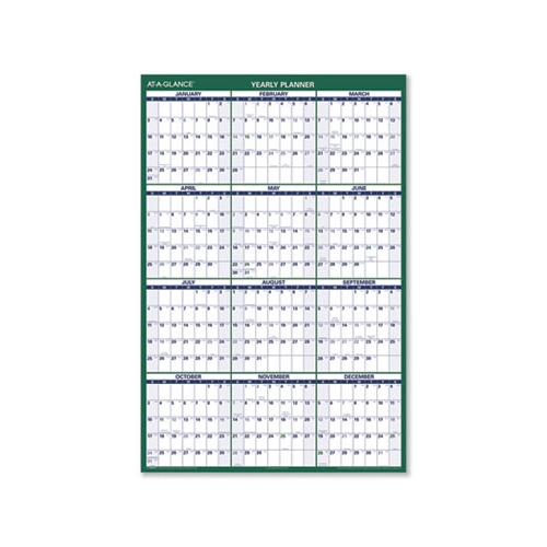 At-a-Glance Vertical Erasable Wall Planner - AAGPM31028 - Shoplet.com