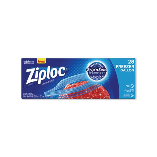 Zipper Freezer Bags by Ziploc® SJN314445BX