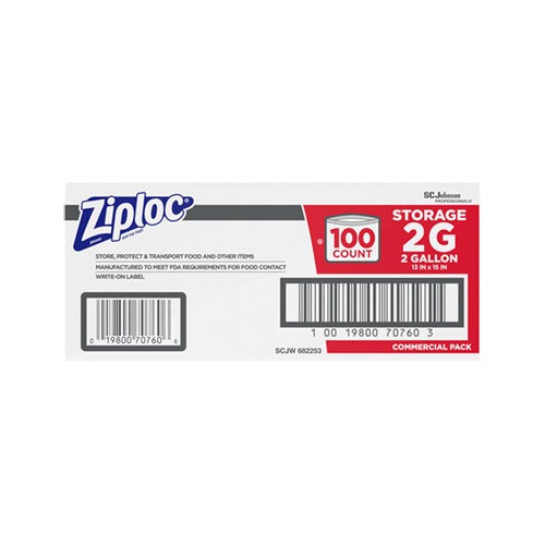 Double Zipper Storage Bags by Ziploc® SJN682253