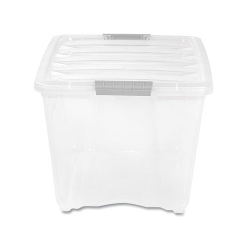 Matte black discount transparent large capacity storage box