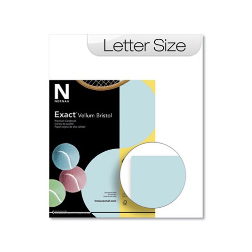 Neenah Paper Exact Vellum Bristol Cover Stock NEE457784