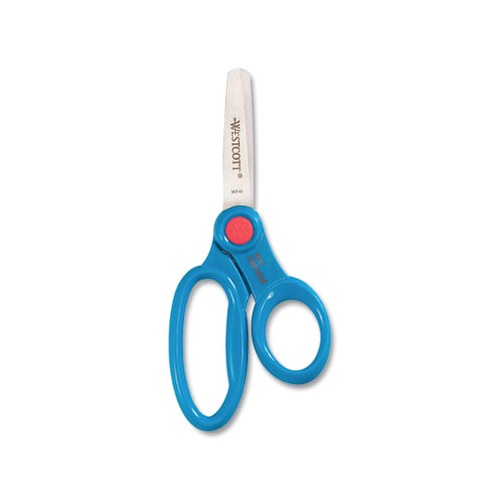 Fiskars 7 Softgrip Left Handed Student Scissors, 2 Pack, Blue