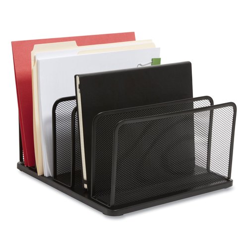Tru Red Wire Mesh Vertical Document Sorter - TUD24402494 - Shoplet.com
