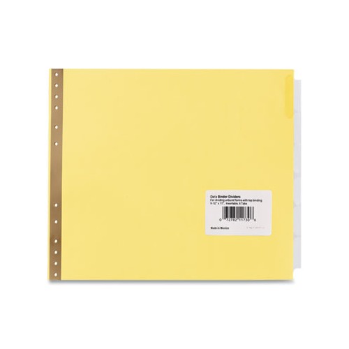 Avery Insertable Clear Tab Dividers for Data Binders AVE11730