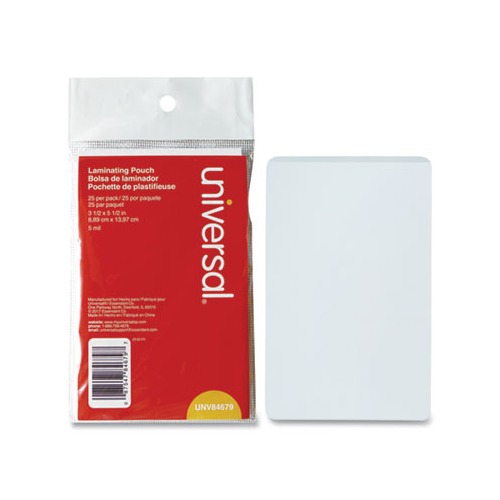 Universal Laminating Pouches - UNV84679 - Shoplet.com