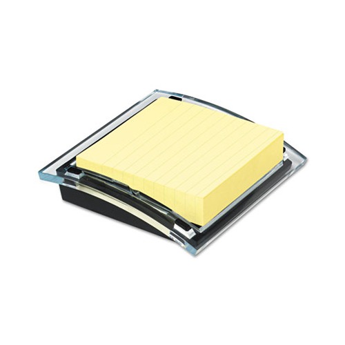 Post-it Designer Series Clear-Top Note Dispenser for 4 x 4 Self-Stick ...