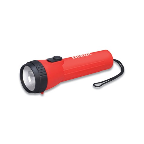 Industrial General Purpose LED Flashlight, 2 D (Sold Separately), Red