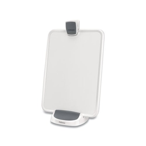 Leggio Reggidocumenti Fellowes I-SPIRE - Bianco, Multifunzione Per Scrivania