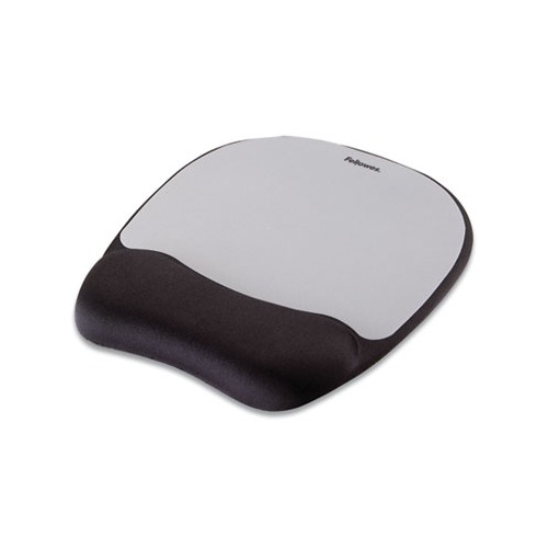 Fellowes Memory Foam Mouse Pad Wrist Rest FEL9175801