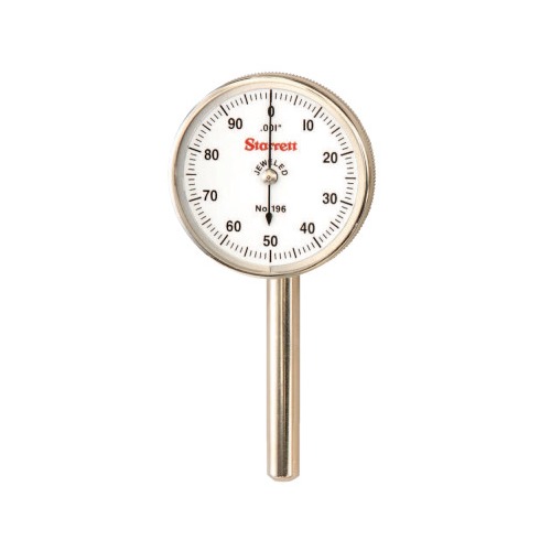 L.S. Starrett 196 Series Universal BackPlunger Dial Test Indicators