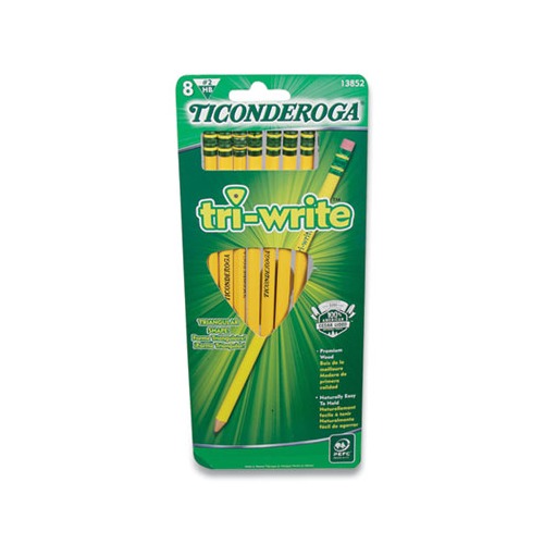 Ticonderoga Tri-Write Triangular Pencil - DIX564071 - Shoplet.com