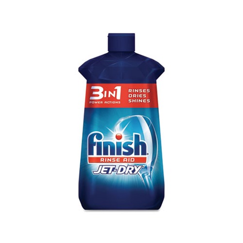 Finish Jet-Dry Rinse Aid, 16oz, Dishwasher Rinse Agent & Drying Agent (Pack  of 2)