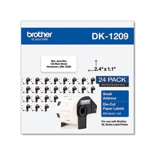 Brother DieCut Address Labels BRTDK120924PK