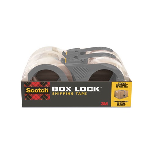 Scotchbrite Box Lock Shipping Packaging Tape MMM39504RD