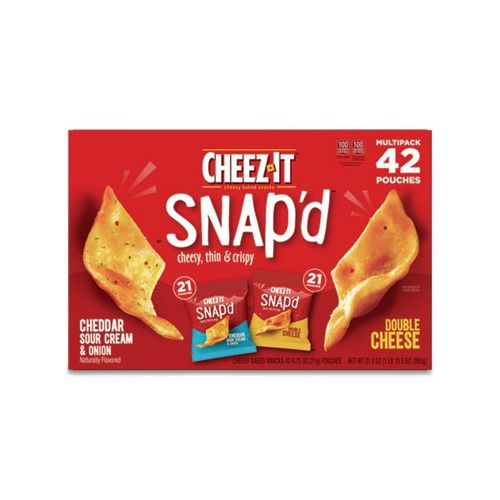 Cheez-it Snap'd Crackers Variety Pack - KEB11500 - Shoplet.com