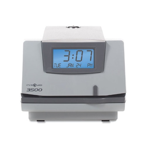 Pyramid Technologies 3500 Time Clock And Document Stamp Pti430286