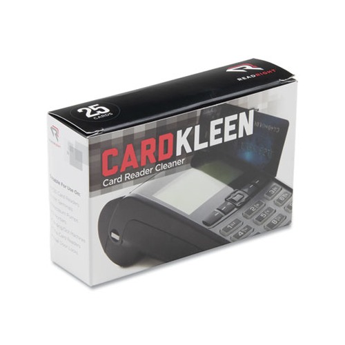 CardKleen Presaturated Magnetic Head Cleaning Cards, 3 3/8