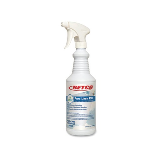 Pure Linen RTU Odor Eliminator, Pure Linen, 32 oz Spray Bottle, 6/Carton
