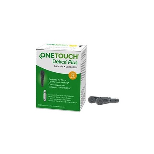 Lifescan Inc. Onetouch Delica Plus Lancet 33g (100 Count) - 702400801i 