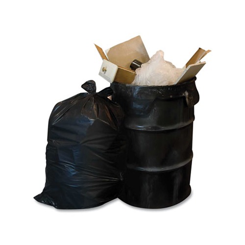 Heavy-Duty Low-Density Wing Tie Contractor Bags, 42 gal, 3 mil, 32.75