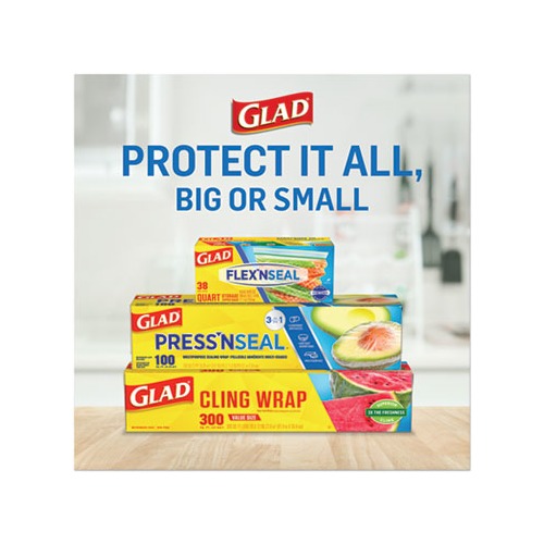 Glad Press'n Seal Food Plastic Wrap - CLO70441 