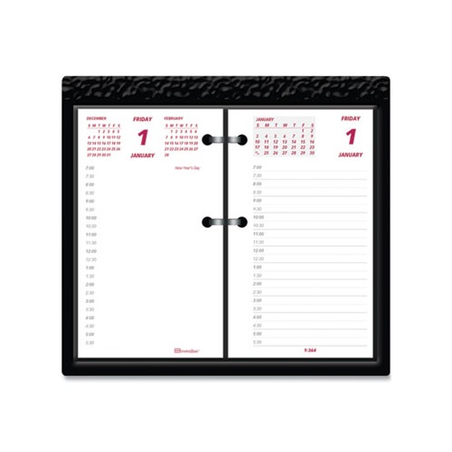 Brownline Daily Calendar Pad Refill REDC2R