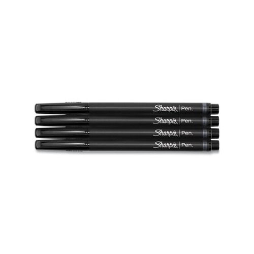 Sharpie Felt Tip Pens, Fine Point, Black, 12 Count