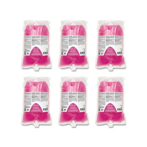 Pink Lotion Skin Cleanser, Clean Bouquet, 1,000 mL Refill Bag, 6/Carton Pink Lotion Skin Cleanser, Clean Bouquet, 1,000 mL Refill Bag, 6/Carton