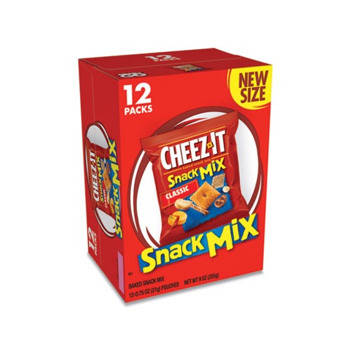 Snack Mix, Classic Cheese, 0.75 oz Bag, 12/Box Snack Mix, Classic Cheese, 0.75 oz Bag, 12/Box