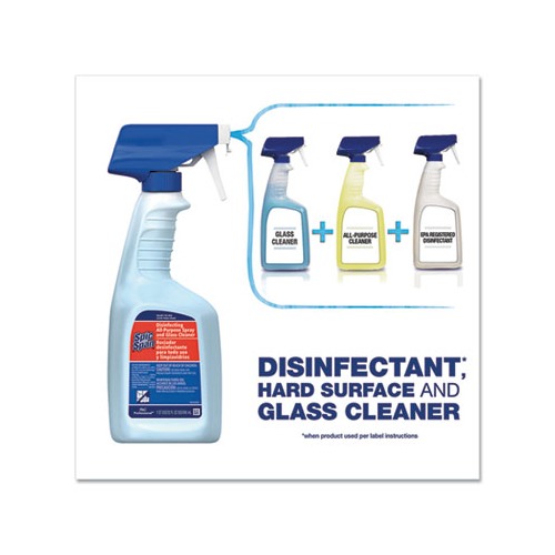 Spic and Span Disinfecting All-Purpose Spray and Glass Cleaner, 32 Oz., General Cleaners, Cleaning Chemicals, Chemicals, Housekeeping and  Janitorial, Open Catalog