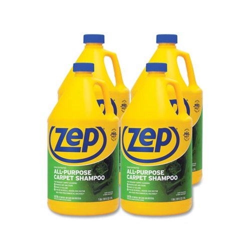 Zep Commercial Concentrated All-Purpose Carpet Shampoo - ZPEZUCEC128CT 