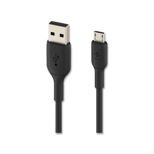 BOOST CHARGE USB-A to Micro USB ChargeSync Cable, 3.3 ft, Black BOOST CHARGE USB-A to Micro USB ChargeSync Cable, 3.3 ft, Black