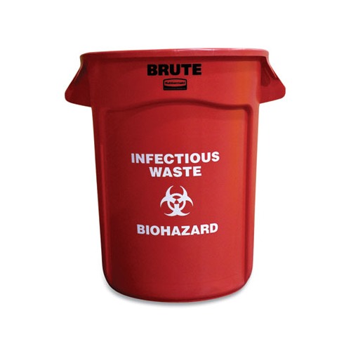 Vented Round Brute Container, 