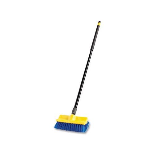 Professional Pool and Deck Scrub Brush with Handle