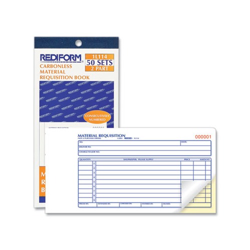 Amazon.co.jp: マテリアルRequisition帳、4 1 / 4 x 7 7 / 8