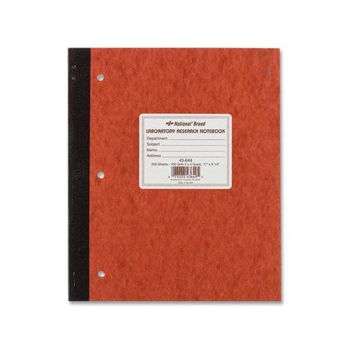 National Duplicate Laboratory Notebooks RED43649