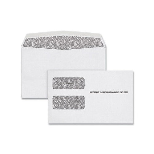 Tops 1099 Double Window Envelope - TOP22222 - Shoplet.com