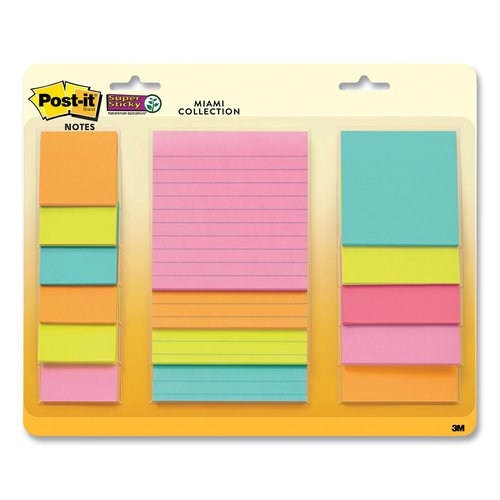 Post-it Pads in Supernova Neon Colors - MMM442315SSMIA - Shoplet.com