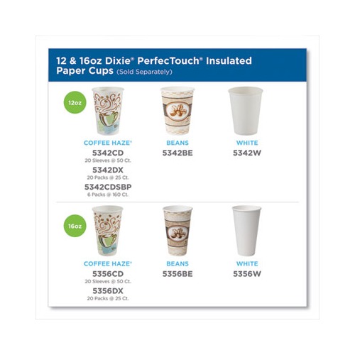 Total Home PerfecTouch Grab'n Go Cups & Lids, 12 oz | Disposable Tableware - 12 ct | CVS