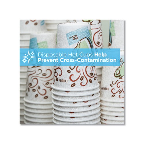 Dixie PerfecTouch Hot Cups - DXE5338CDPK - Shoplet.com