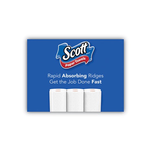 Scott Kitchen Paper Towels, Perforated Roll - 8 4/5 in x 11 in